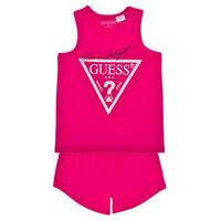 tekstylia Dziewczynka Piżama / koszula nocna Guess GAMEE Różowy