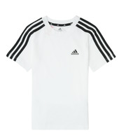 tekstylia Chłopiec T-shirty z krótkim rękawem adidas Performance EMBARKA Biały