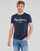 tekstylia Męskie T-shirty z krótkim rękawem Pepe jeans ORIGINAL STRETCH Niebieski