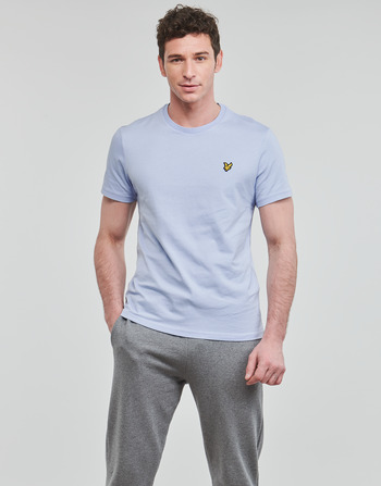 tekstylia Męskie T-shirty z krótkim rękawem Lyle & Scott Plain T-shirt Niebieski