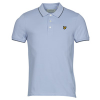tekstylia Męskie Koszulki polo z krótkim rękawem Lyle & Scott Tipped Polo Shirt Niebieski