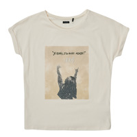 tekstylia Dziewczynka T-shirty z krótkim rękawem Ikks ECLISPO Biały