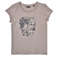 tekstylia Dziewczynka T-shirty z krótkim rękawem Ikks ECOLOGISTO Fioletowy