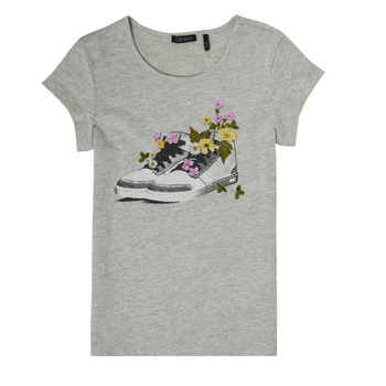 tekstylia Dziewczynka T-shirty z krótkim rękawem Ikks ECOMUSSE Szary