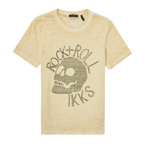 tekstylia Chłopiec T-shirty z krótkim rękawem Ikks JATIET Żółty