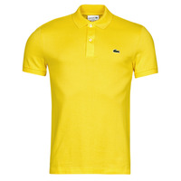 tekstylia Męskie Koszulki polo z krótkim rękawem Lacoste PH4012 SLIM Żółty