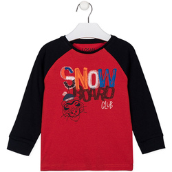 tekstylia Dziecko T-shirty z długim rękawem Losan 125-1025AL Czerwony