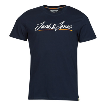 tekstylia Męskie T-shirty z krótkim rękawem Jack & Jones JORTONS Marine
