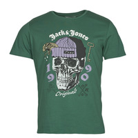 tekstylia Męskie T-shirty z krótkim rękawem Jack & Jones JORDOME Zielony