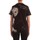 tekstylia Damskie T-shirty z krótkim rękawem Desigual 21WWTKB3 Czarny