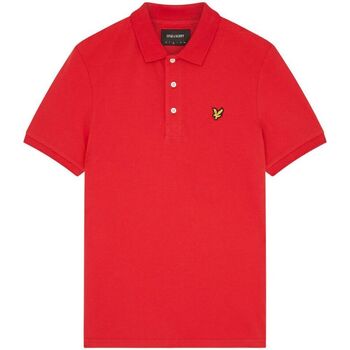 tekstylia Męskie T-shirty i Koszulki polo Lyle & Scott SP400VOG POLO SHIRT-Z799 GALA RED Czerwony