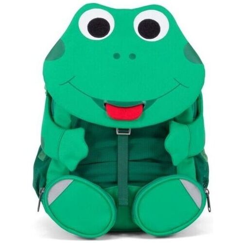 Torby Dziecko Plecaki Affenzahn Fabian Frog Large Friend Backpack Zielony