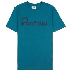 tekstylia Męskie T-shirty z krótkim rękawem Penfield T-shirt  Bear chest print Niebieski