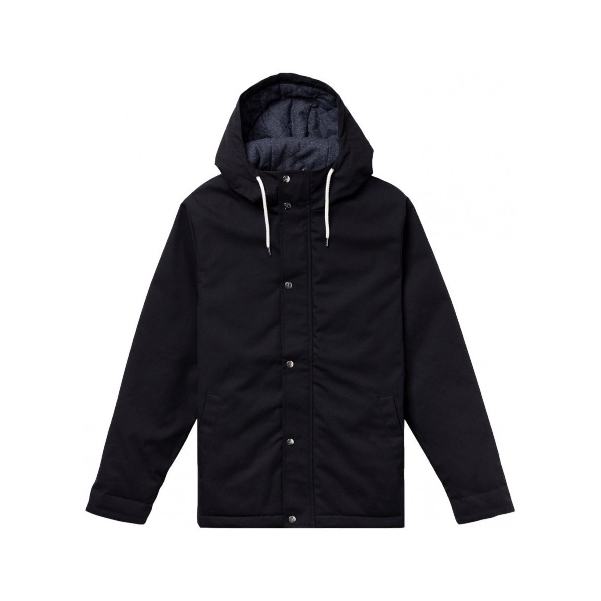tekstylia Męskie Płaszcze Revolution Hooded Jacket 7311 - Black Czarny