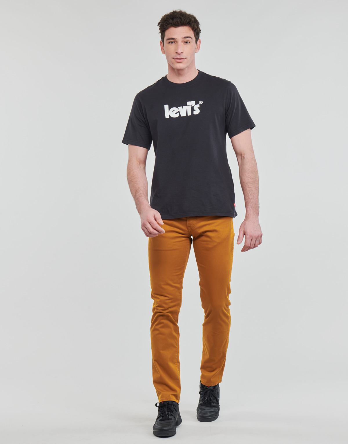 tekstylia Męskie Spodnie z pięcioma kieszeniami Levi's MB-5 pkt - Non Denim-511 Ginger / Gd
