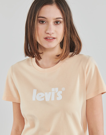 Levi's THE PERFECT TEE Seasonal / Poster / Logo / Brzoskwinia
