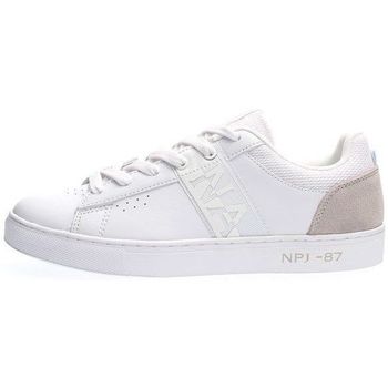 Buty Trampki Napapijri Footwear NP0A4FKT WILLOW-002 BRIGHT WHITE Biały