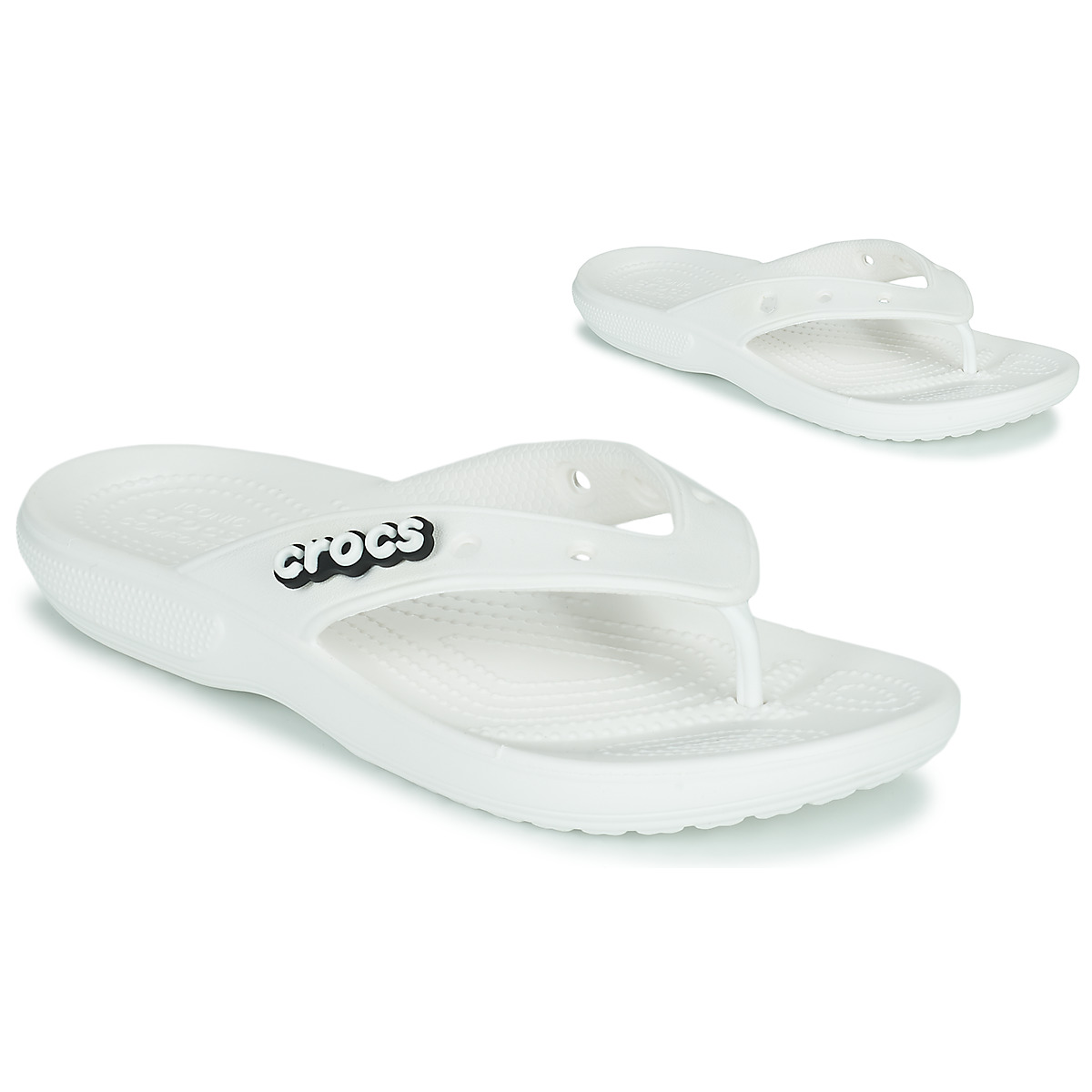 Buty Japonki Crocs CLASSIC CROCS FLIP Biały