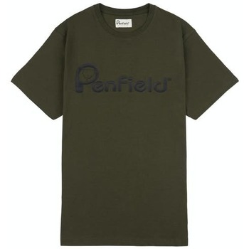 tekstylia Męskie T-shirty z krótkim rękawem Penfield T-shirt  Bear Chest Zielony