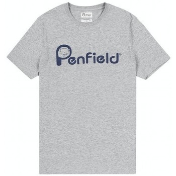 tekstylia Męskie T-shirty z krótkim rękawem Penfield T-shirt  Bear Chest Szary