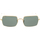 Zegarki & Biżuteria  okulary przeciwsłoneczne Ray-ban Occhiali da Sole  Rectangle RB1969 919631 Złoty