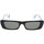 Zegarki & Biżuteria  Damskie okulary przeciwsłoneczne Gucci Occhiali da Sole  GG0516S 001 Czarny