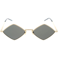 Zegarki & Biżuteria  Damskie okulary przeciwsłoneczne Yves Saint Laurent Occhiali da Sole Saint Laurent New Wave SL 302 Lisa 004 Złoty