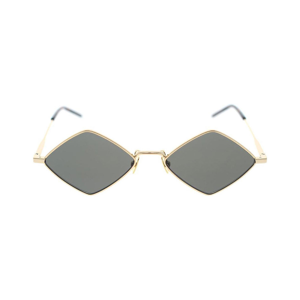 Zegarki & Biżuteria  okulary przeciwsłoneczne Yves Saint Laurent Occhiali da Sole Saint Laurent New Wave SL 302 Lisa 004 Złoty