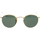 Zegarki & Biżuteria  okulary przeciwsłoneczne Ray-ban Occhiali da Sole  Round Metal RB3447 001 Złoty