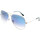 Zegarki & Biżuteria  okulary przeciwsłoneczne Ray-ban Occhiali da Sole  Aviator RB3025 003/3F Srebrny