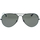 Zegarki & Biżuteria  okulary przeciwsłoneczne Ray-ban Occhiali da Sole  Aviator RB3025 002/58 Polarizzati Czarny
