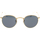 Zegarki & Biżuteria  okulary przeciwsłoneczne Ray-ban Occhiali da Sole  Round Metal RB3447 9196R5 Złoty