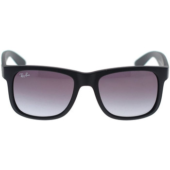 Zegarki & Biżuteria  okulary przeciwsłoneczne Ray-ban Occhiali da Sole  Justin RB4165 601/8G Czarny