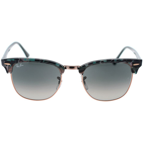 Zegarki & Biżuteria  okulary przeciwsłoneczne Ray-ban Occhiali da Sole  Clubmaster RB3016 125571 Złoty