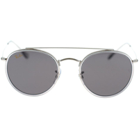 Zegarki & Biżuteria  okulary przeciwsłoneczne Ray-ban Occhiali da Sole  Round Double Bridge RB3647N 9211B1 Srebrny
