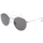 Zegarki & Biżuteria  okulary przeciwsłoneczne Ray-ban Occhiali da Sole  Round Double Bridge RB3647N 9211B1 Srebrny