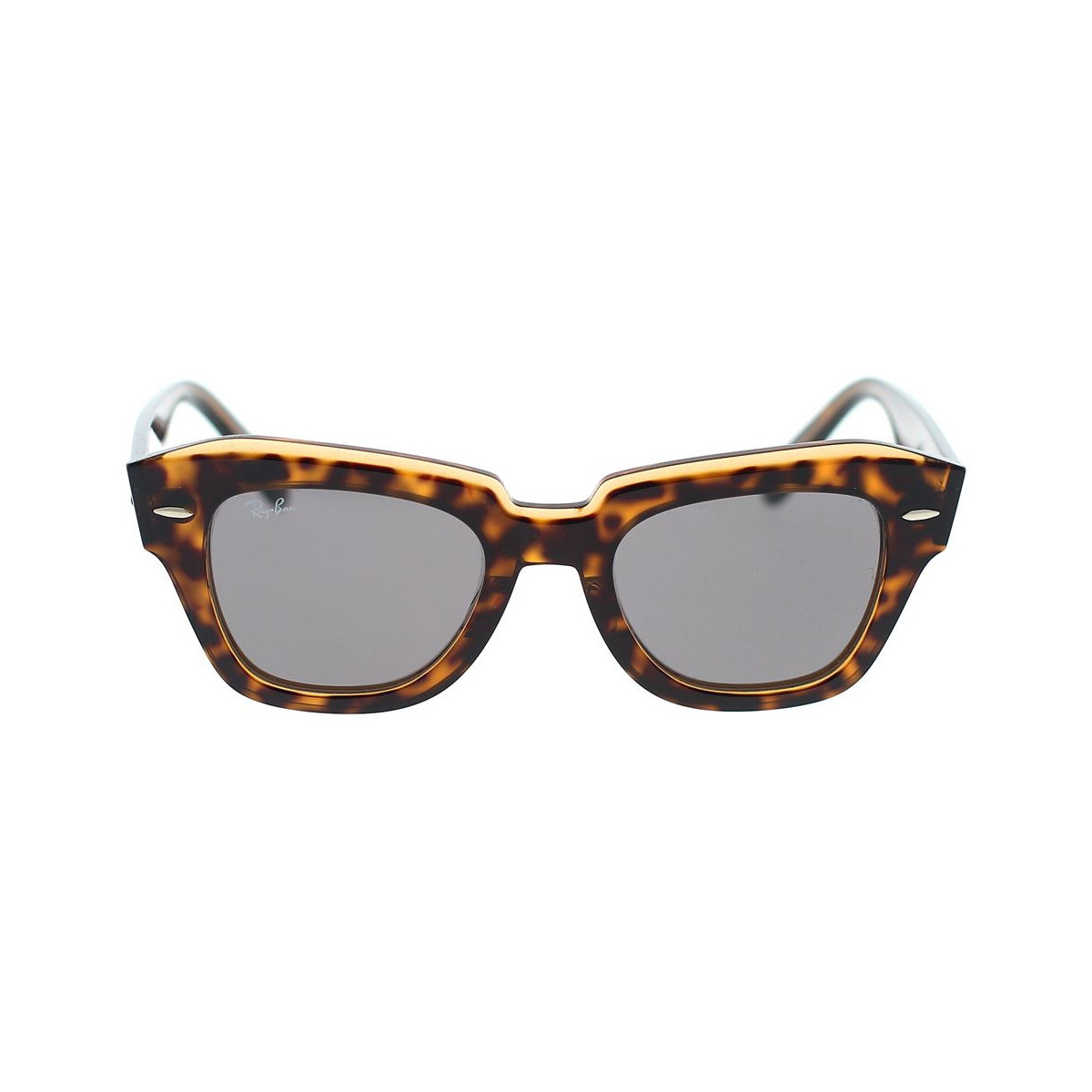 Zegarki & Biżuteria  okulary przeciwsłoneczne Ray-ban Occhiali da Sole  State Street RB2186 1292B1 Brązowy