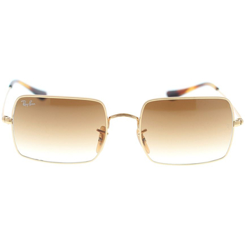 Zegarki & Biżuteria  Dziecko okulary przeciwsłoneczne Ray-ban Occhiali da Sole  Rectangle RB1969 914751 Złoty