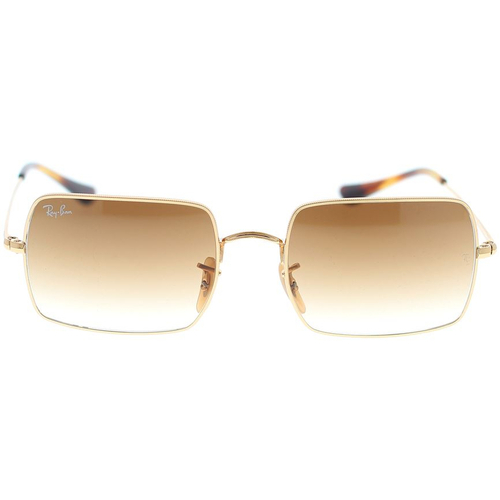 Zegarki & Biżuteria  okulary przeciwsłoneczne Ray-ban Occhiali da Sole  Rectangle RB1969 914751 Złoty