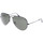 Zegarki & Biżuteria  okulary przeciwsłoneczne Ray-ban Occhiali da Sole  Aviator Large Metal II RB3026 L2821 Czarny