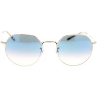 Zegarki & Biżuteria  okulary przeciwsłoneczne Ray-ban Occhiali da Sole  RB3565 Jack 003/3F Srebrny