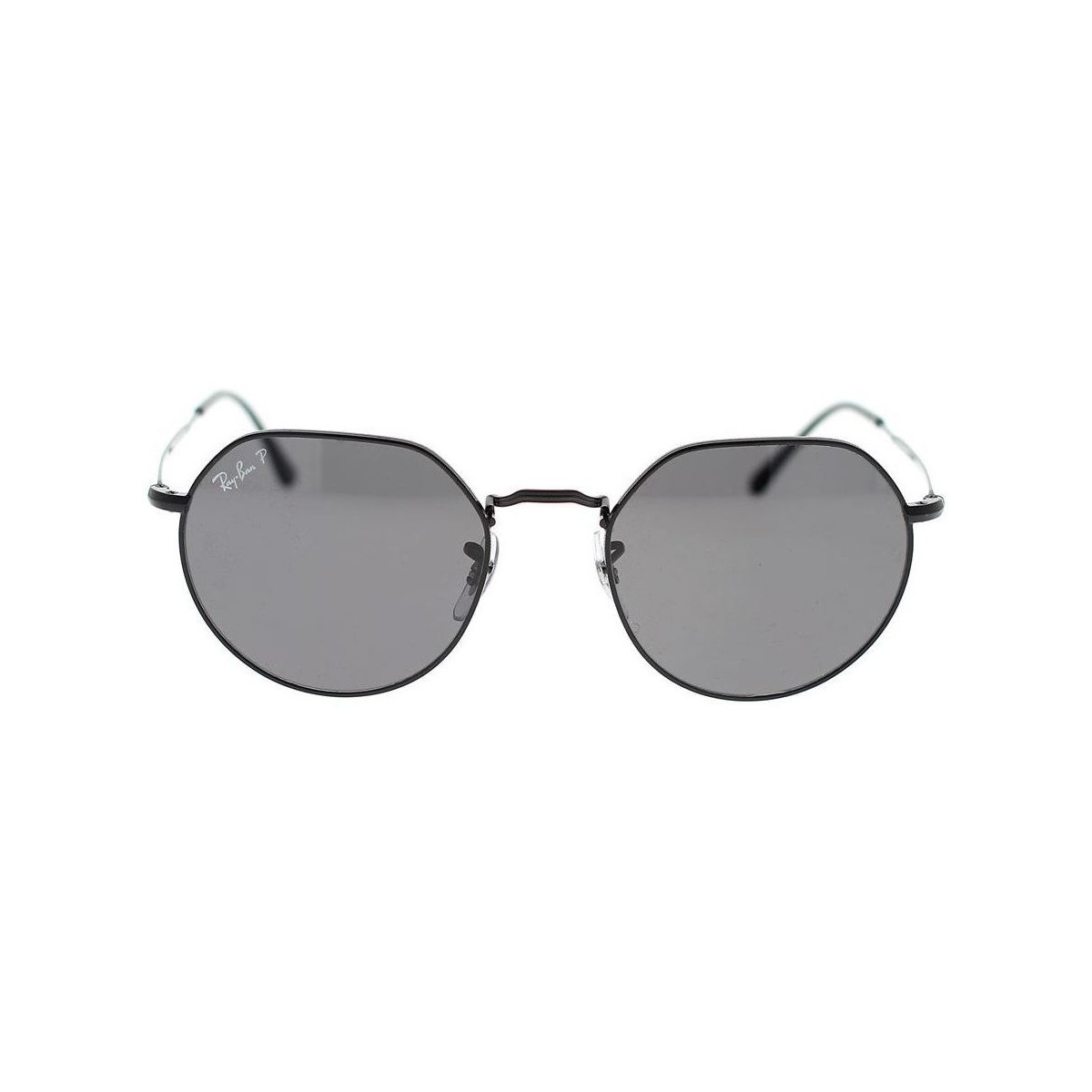 Zegarki & Biżuteria  okulary przeciwsłoneczne Ray-ban Occhiali da Sole  RB3565 Jack 002/48 Polarizzati Czarny