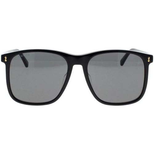 Zegarki & Biżuteria  Męskie okulary przeciwsłoneczne Gucci Occhiali da Sole  GG1041S 001 Czarny