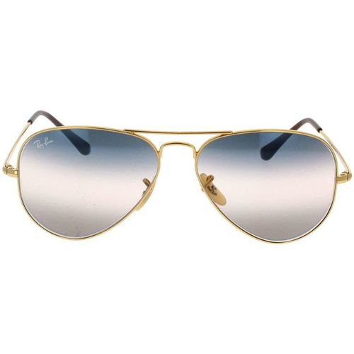 Zegarki & Biżuteria  okulary przeciwsłoneczne Ray-ban Occhiali da Sole  Aviator Metal II RB3689 001/GE Złoty