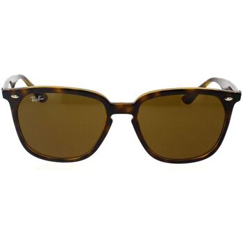 Zegarki & Biżuteria  okulary przeciwsłoneczne Ray-ban Occhiali da Sole  RB4362 710/73 Brązowy