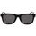 Zegarki & Biżuteria  okulary przeciwsłoneczne Yves Saint Laurent Occhiali da Sole Saint Laurent SL 51 002 Czarny