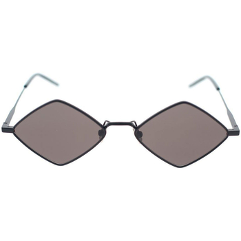 Zegarki & Biżuteria  okulary przeciwsłoneczne Yves Saint Laurent Occhiali da Sole Saint Laurent New Wave SL 302 Lisa 002 Czarny