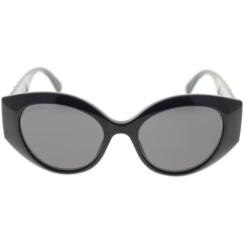 Zegarki & Biżuteria  Damskie okulary przeciwsłoneczne Gucci Occhiali da Sole  GG0809S 001 Czarny