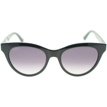 Zegarki & Biżuteria  Damskie okulary przeciwsłoneczne Gucci Occhiali da Sole  GG0763S 001 Czarny