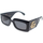 Zegarki & Biżuteria  Damskie okulary przeciwsłoneczne Gucci Occhiali da Sole  GG0811S 001 Czarny